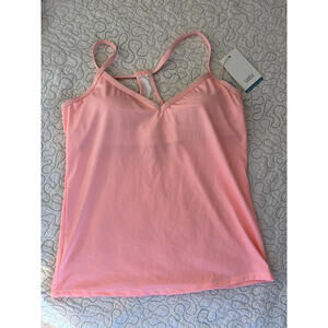 Carve Designs Women's Striped Swimsuit Tankini Top Size Large